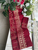 Maroon cotton