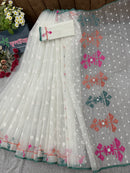 White jamdani