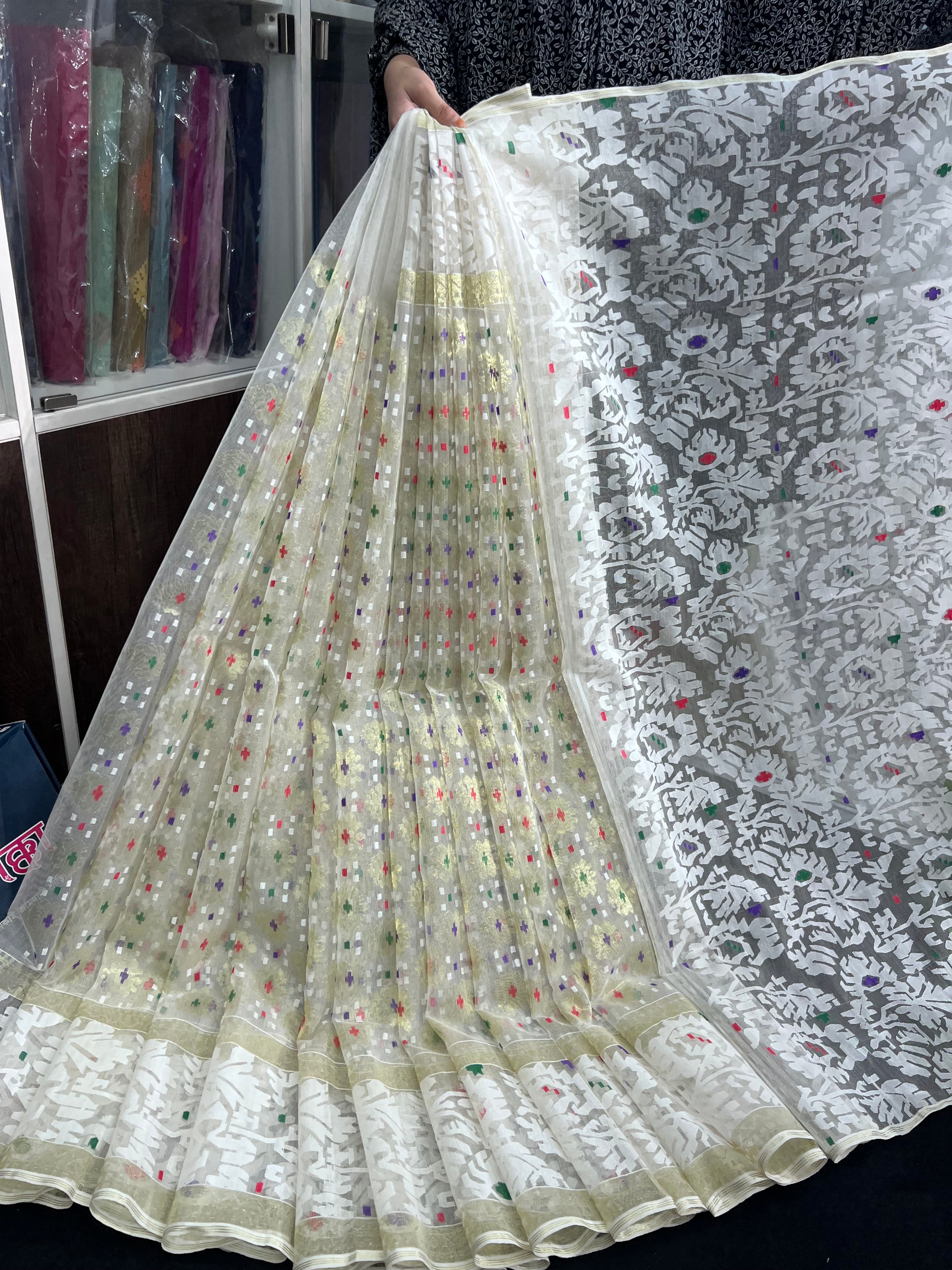 Original Handloom Dhakai Jamdani