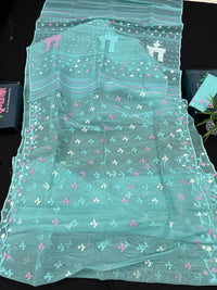 BABY BLUE WITH PINK
