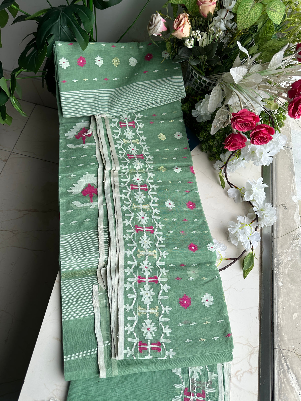 Green cotton