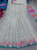 White jamdani