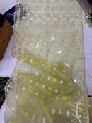 Baby yellow jamdani