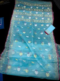 ICE BLUE JAMDANI
