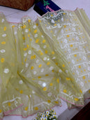 Baby yellow jamdani