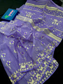 LAVENDER JAMDANI