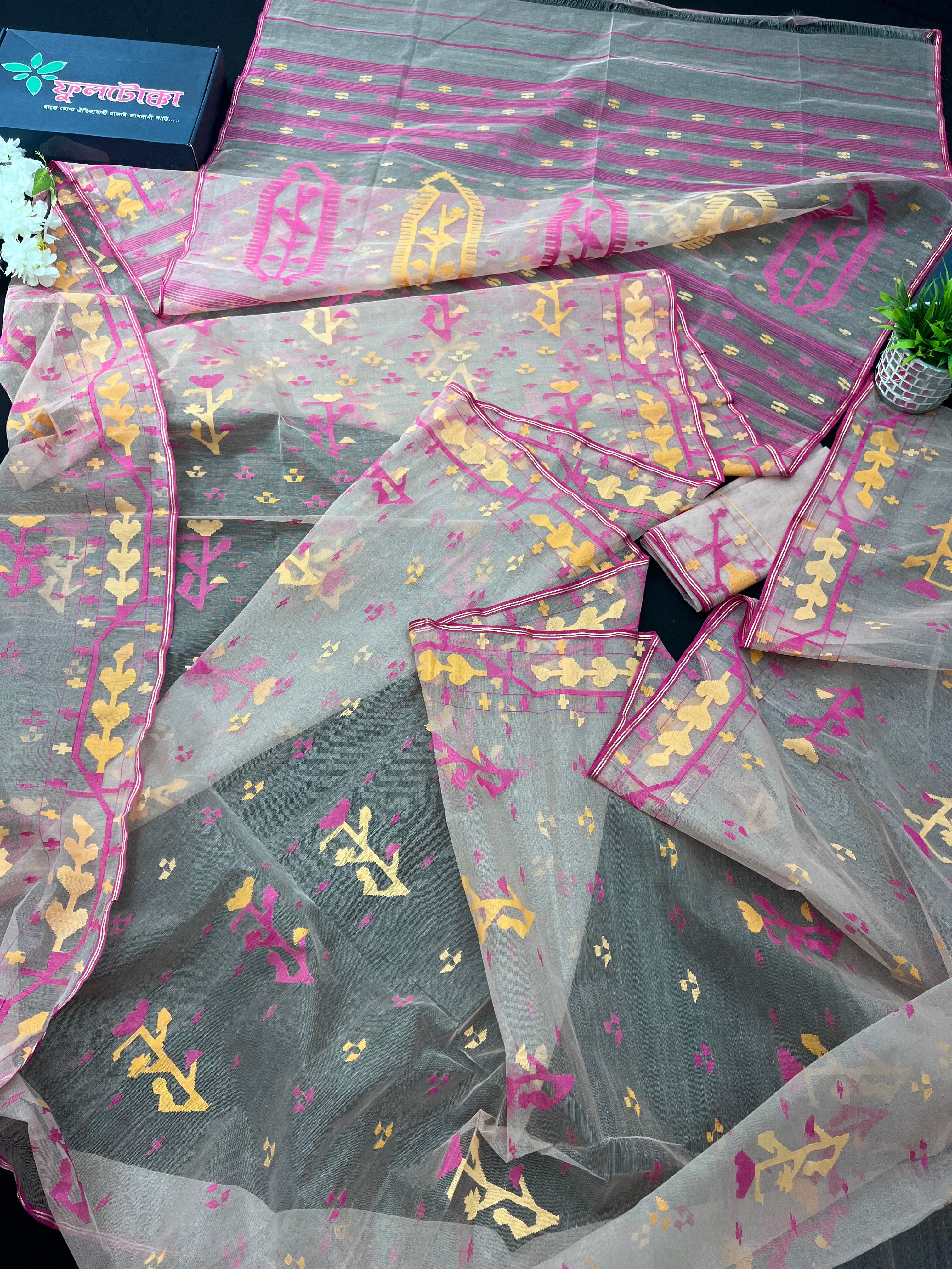 Original Handloom Dhakai Jamdani