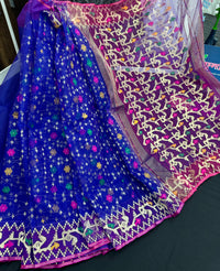 ROYAL BLUE JAMDANI