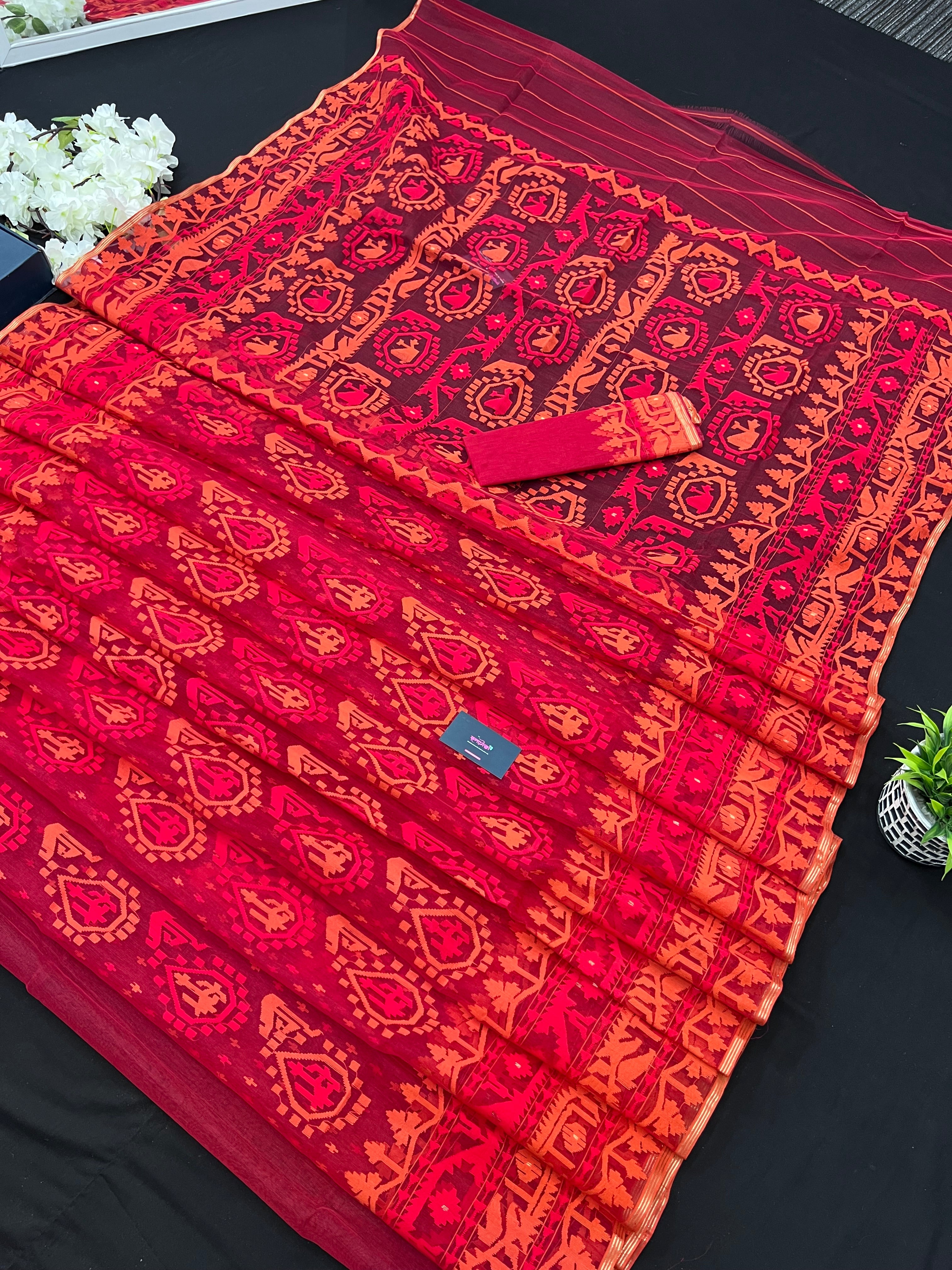 Original Handloom Dhakai Jamdani