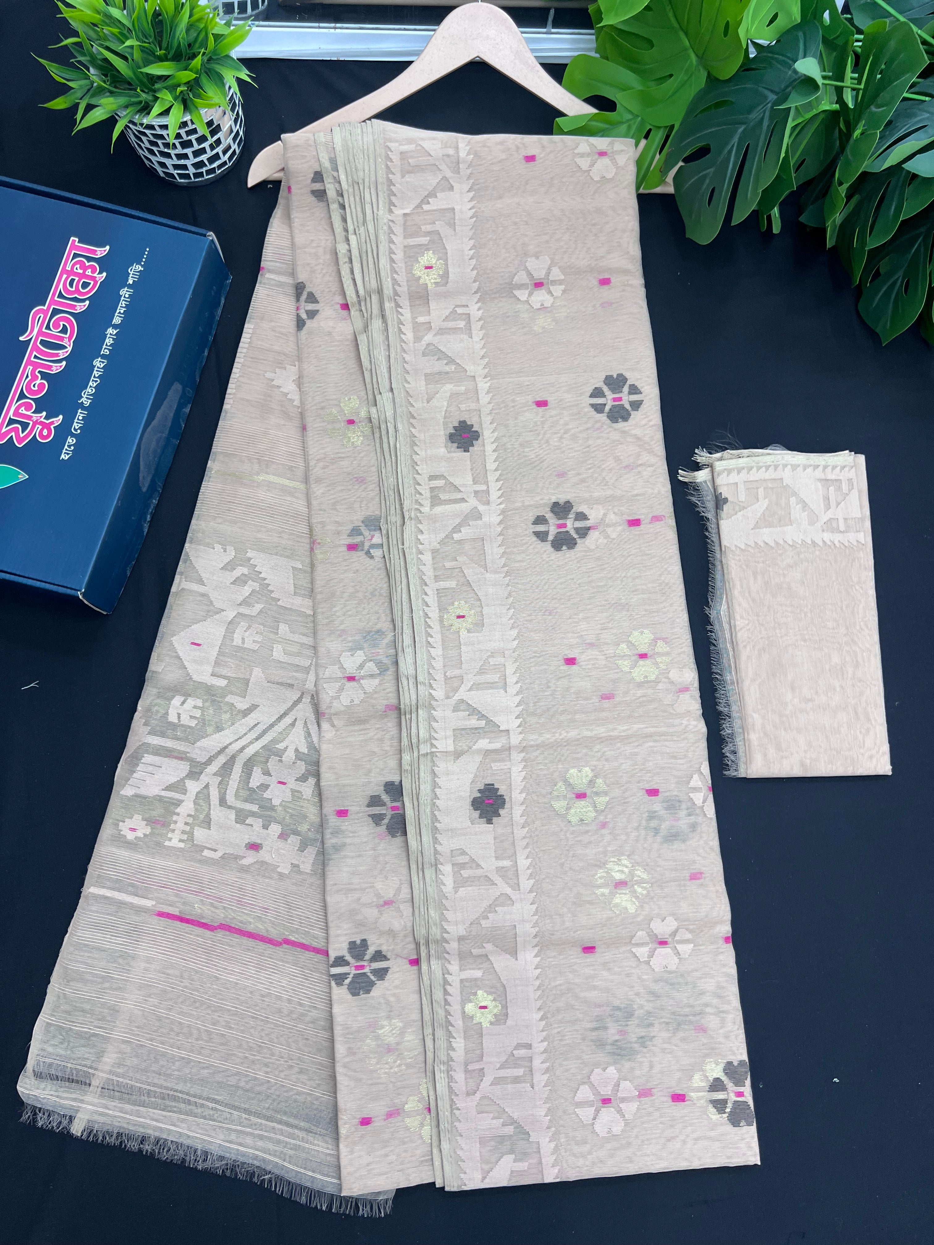 Original Handloom Dhakai Jamdani