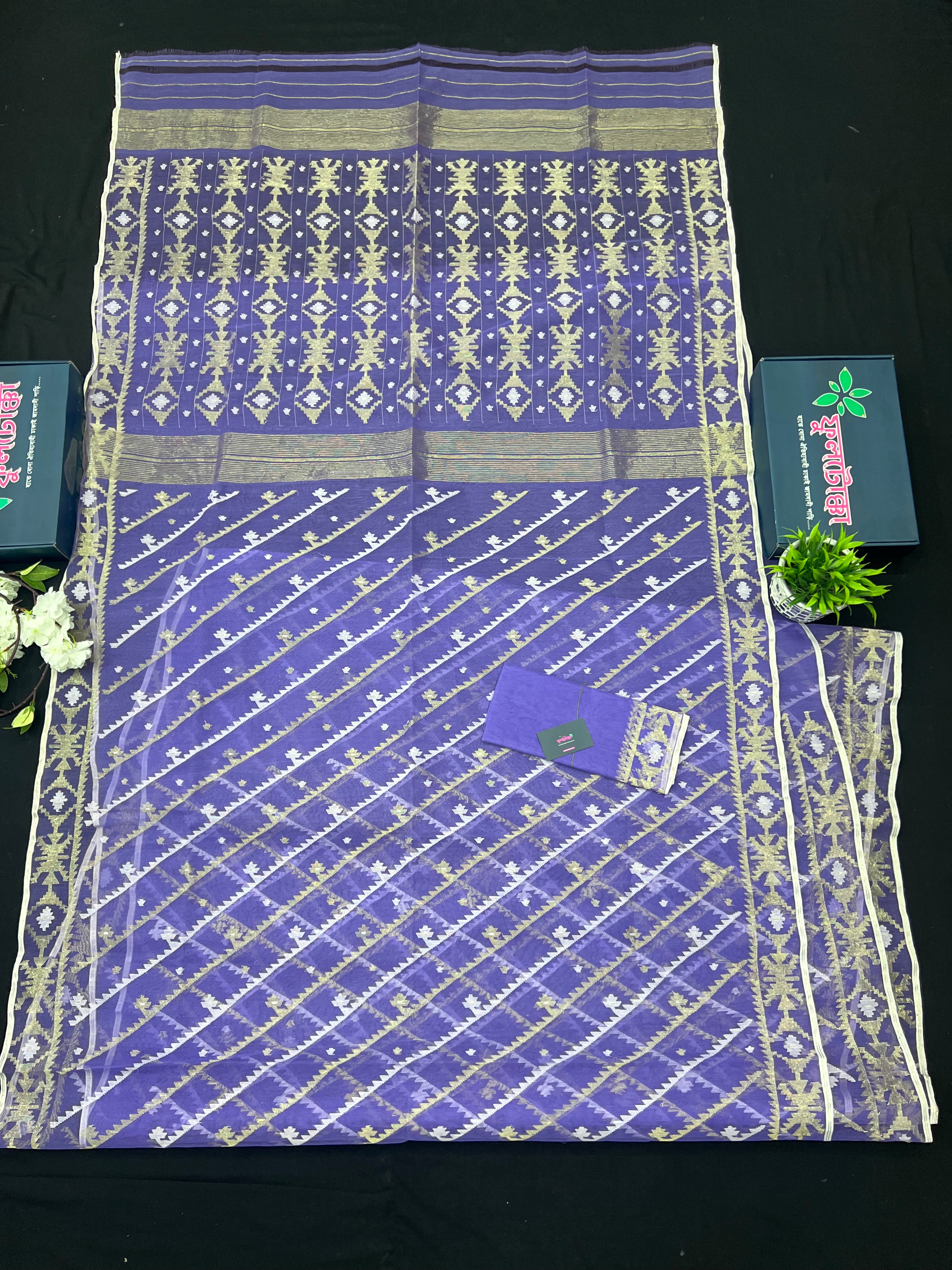 Original Handloom Dhakai Jamdani