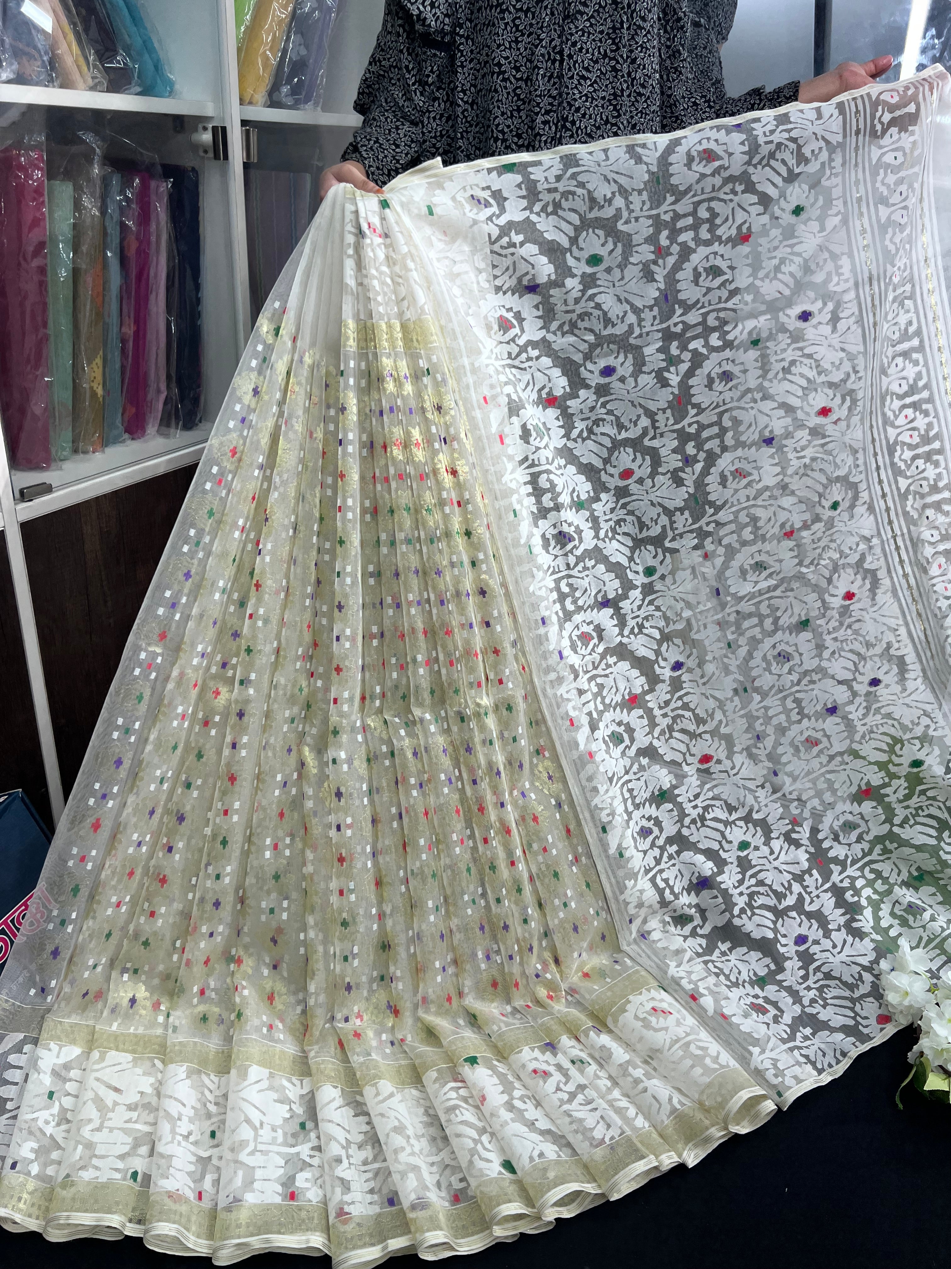 Original Handloom Dhakai Jamdani