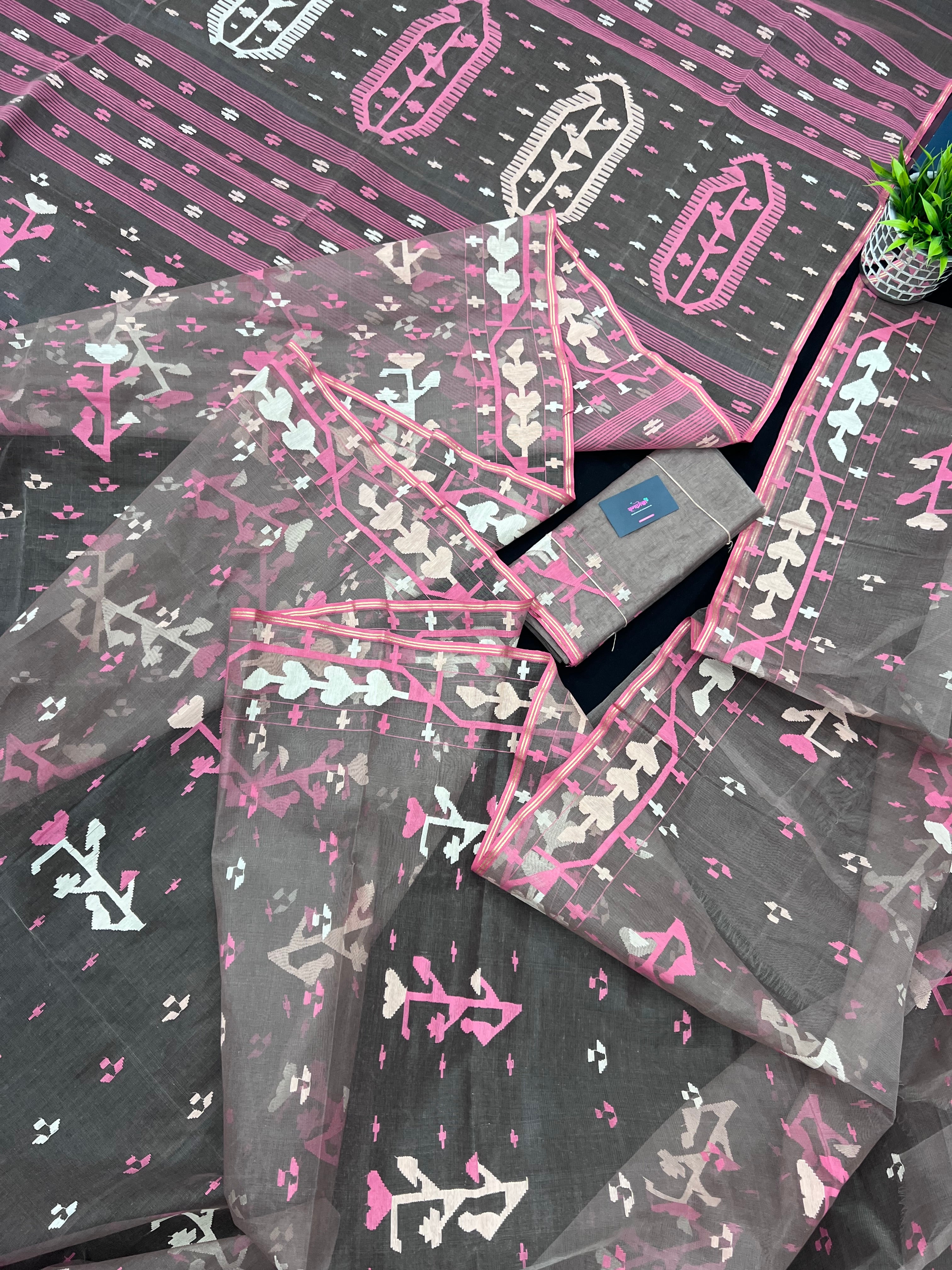 Original Handloom Dhakai Jamdani