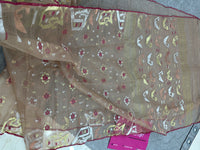 Golden jamdani