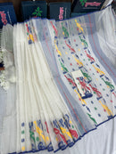 white jamdani