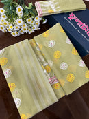 Baby yellow jamdani