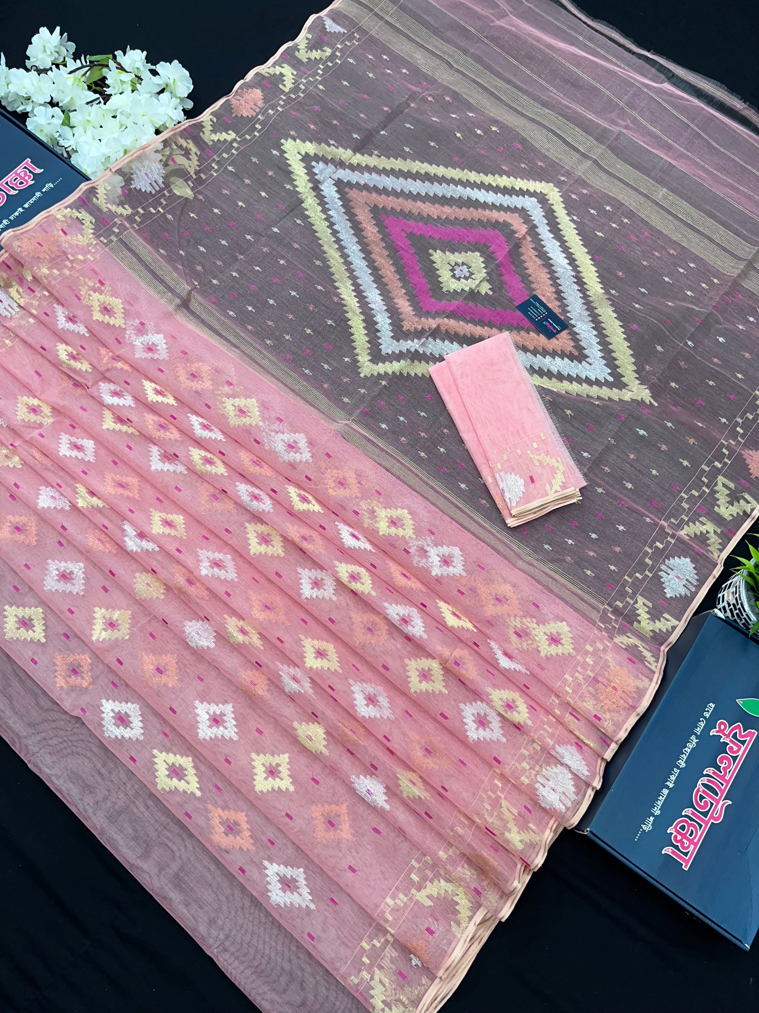 Original Handloom Dhakai Jamdani