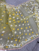 Baby yellow jamdani