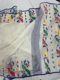 white jamdani