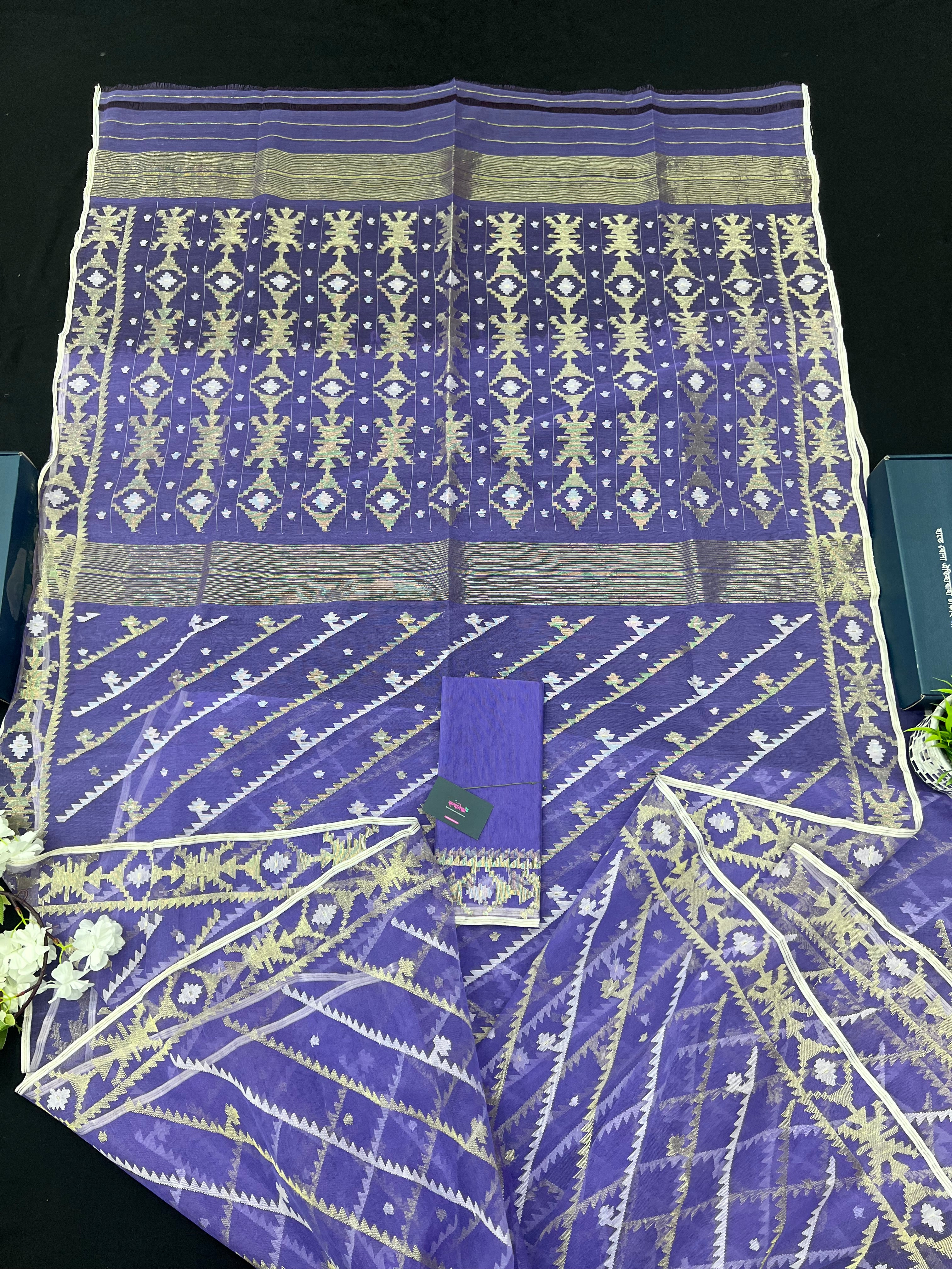 Original Handloom Dhakai Jamdani