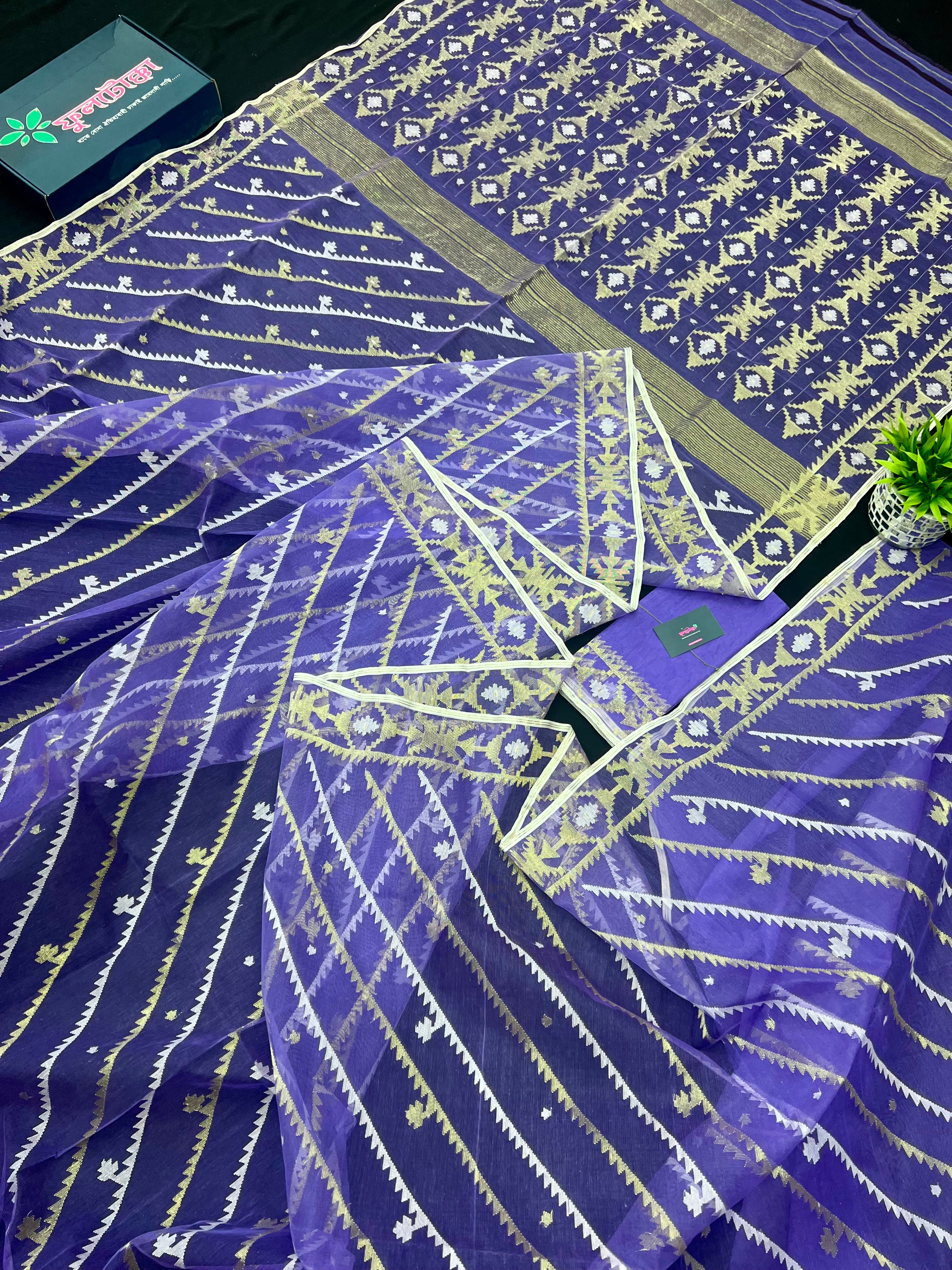 Original Handloom Dhakai Jamdani