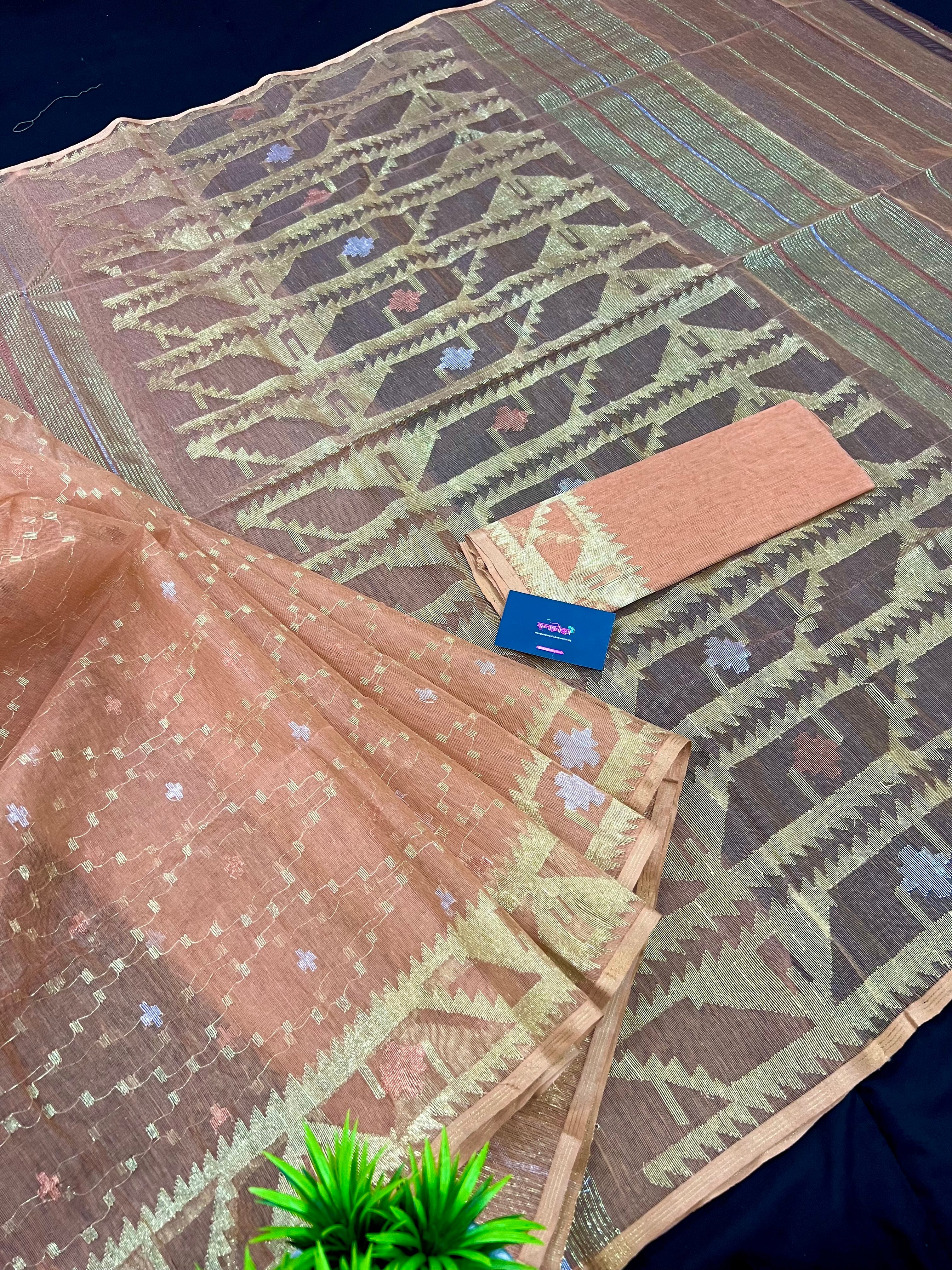 DUSTY ROSE JAMDANI