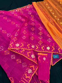 MAGENTA WITH ORANGE
