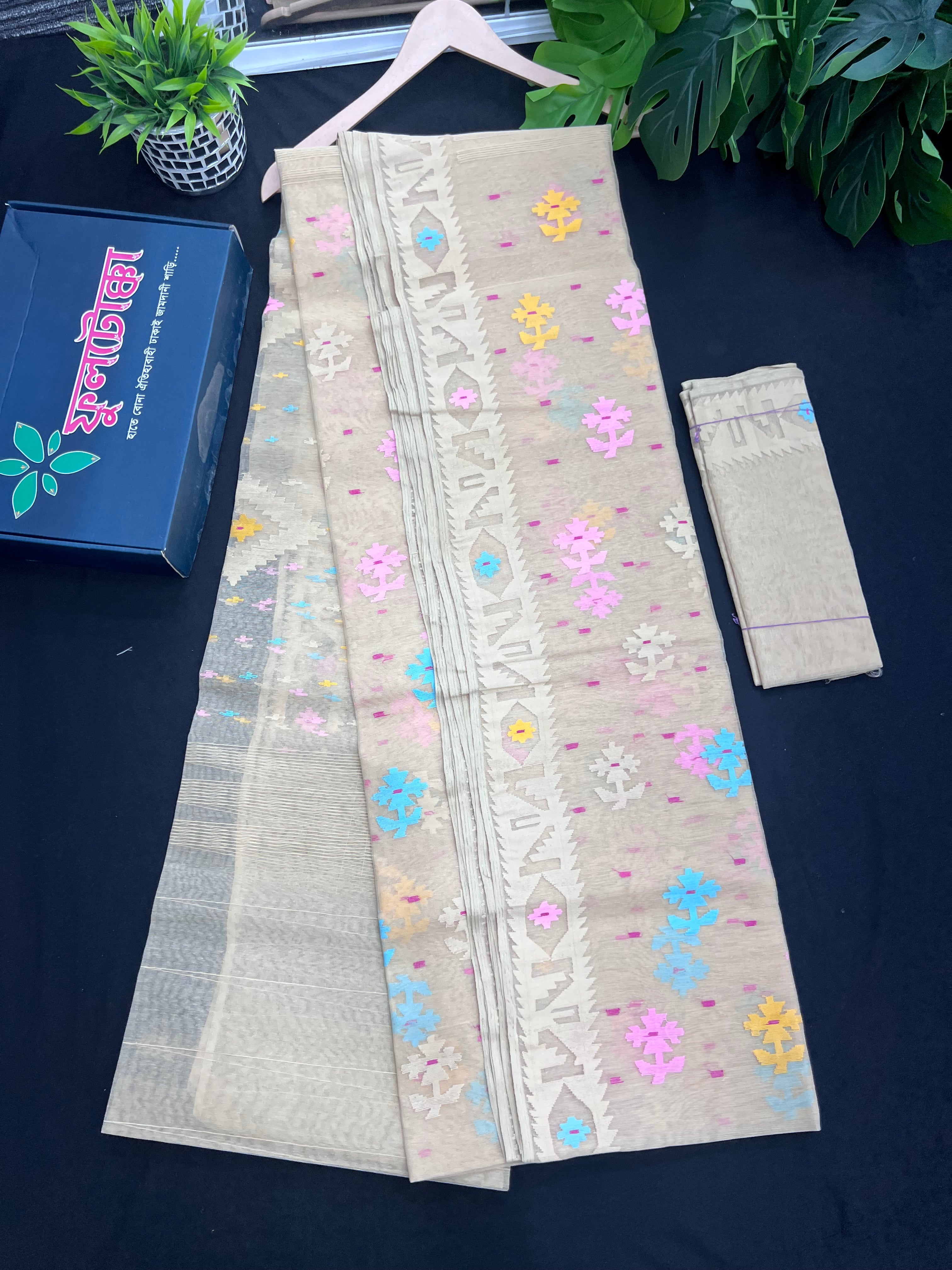 Original Handloom Dhakai Jamdani