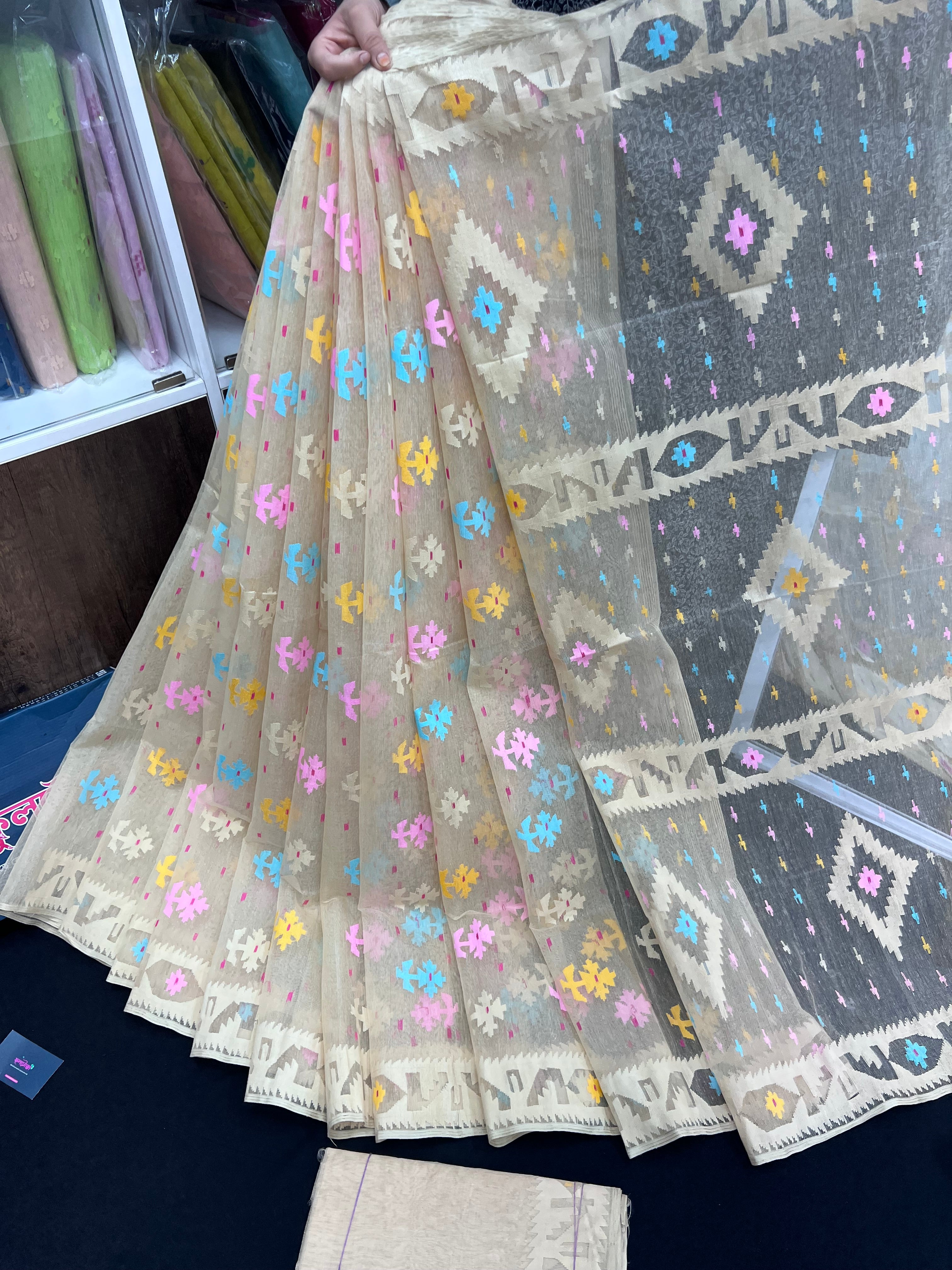 Original Handloom Dhakai Jamdani