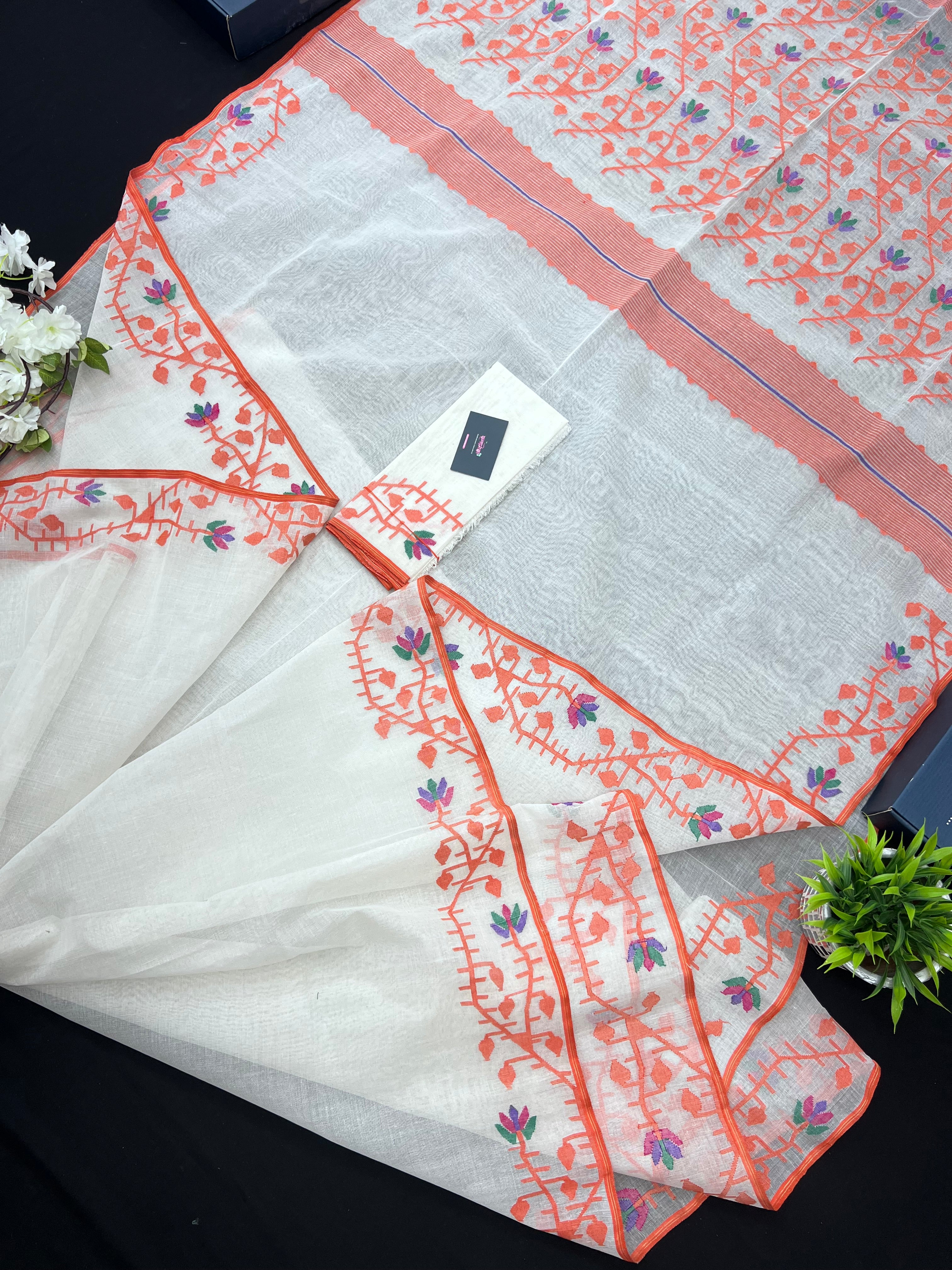 Original Handloom Dhakai Jamdani