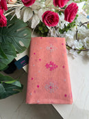 Pink jamdani