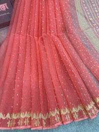 pink jamdani