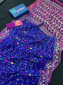 ROYAL BLUE JAMDANI