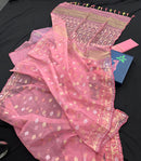 ROSE PINK JAMDANI