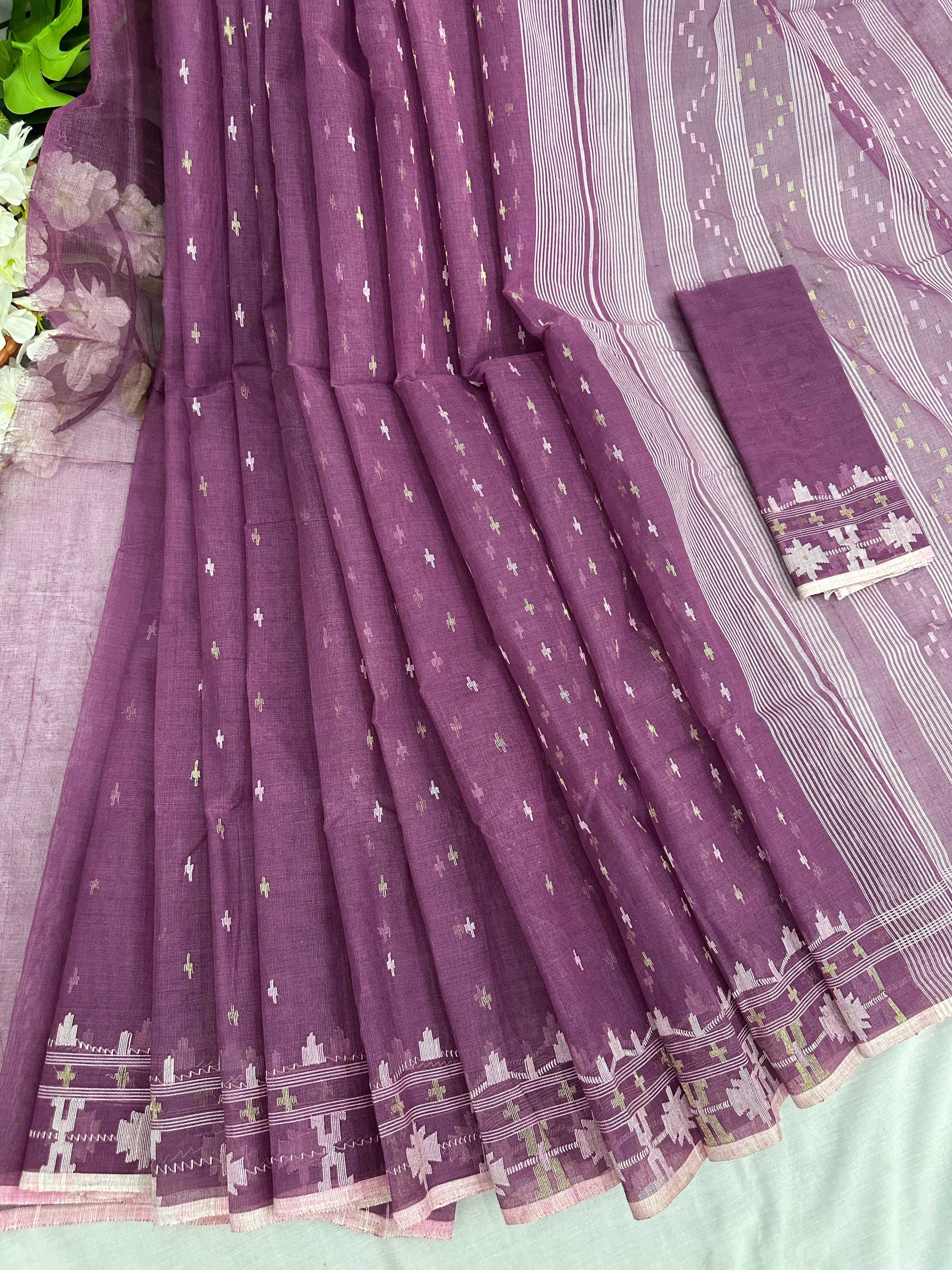 Cotton jamdani