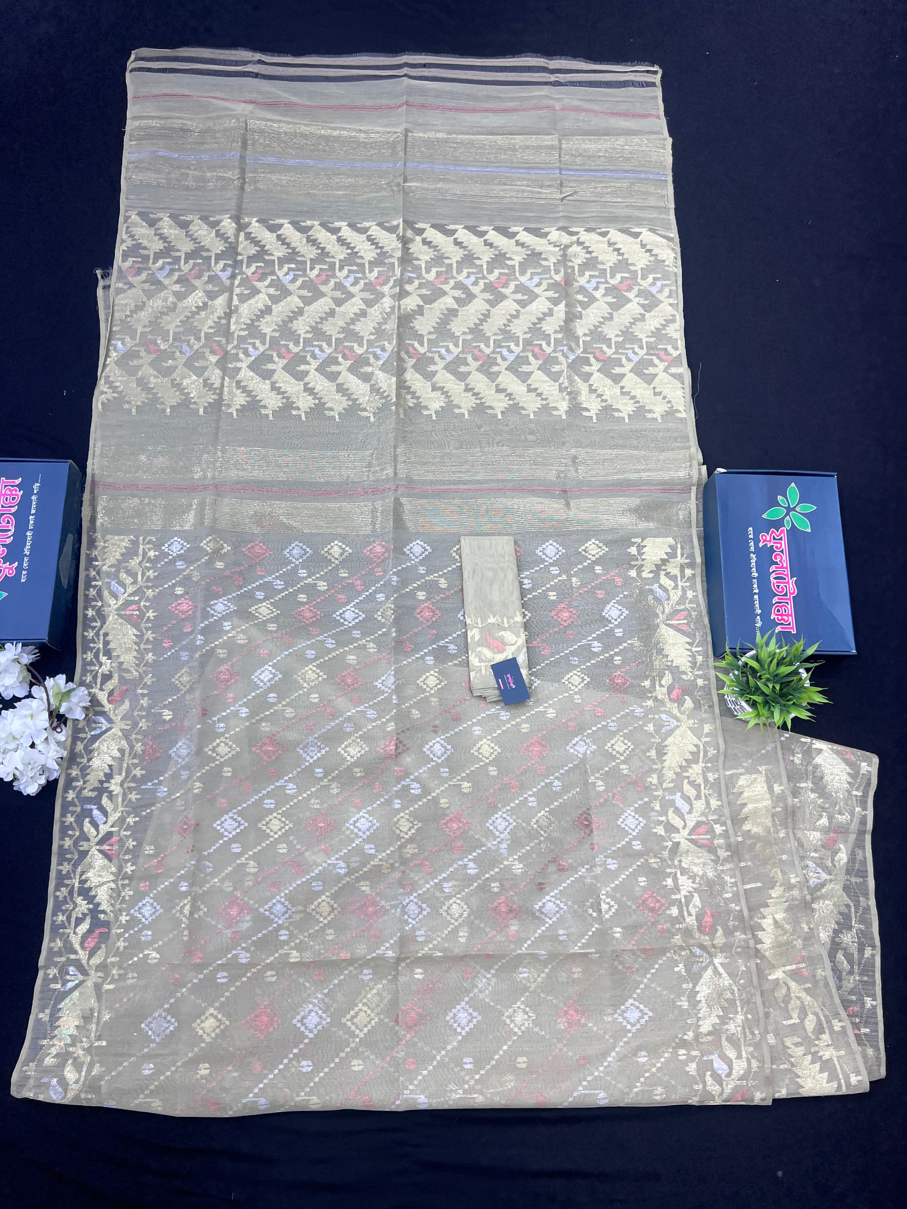 Original Handloom Dhakai Jamdani