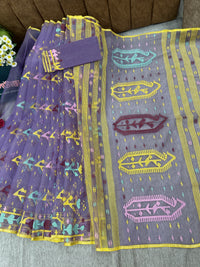 Lavendar jamdani