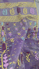 Lavendar jamdani