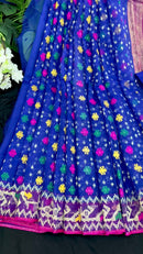 Blue Jamdani