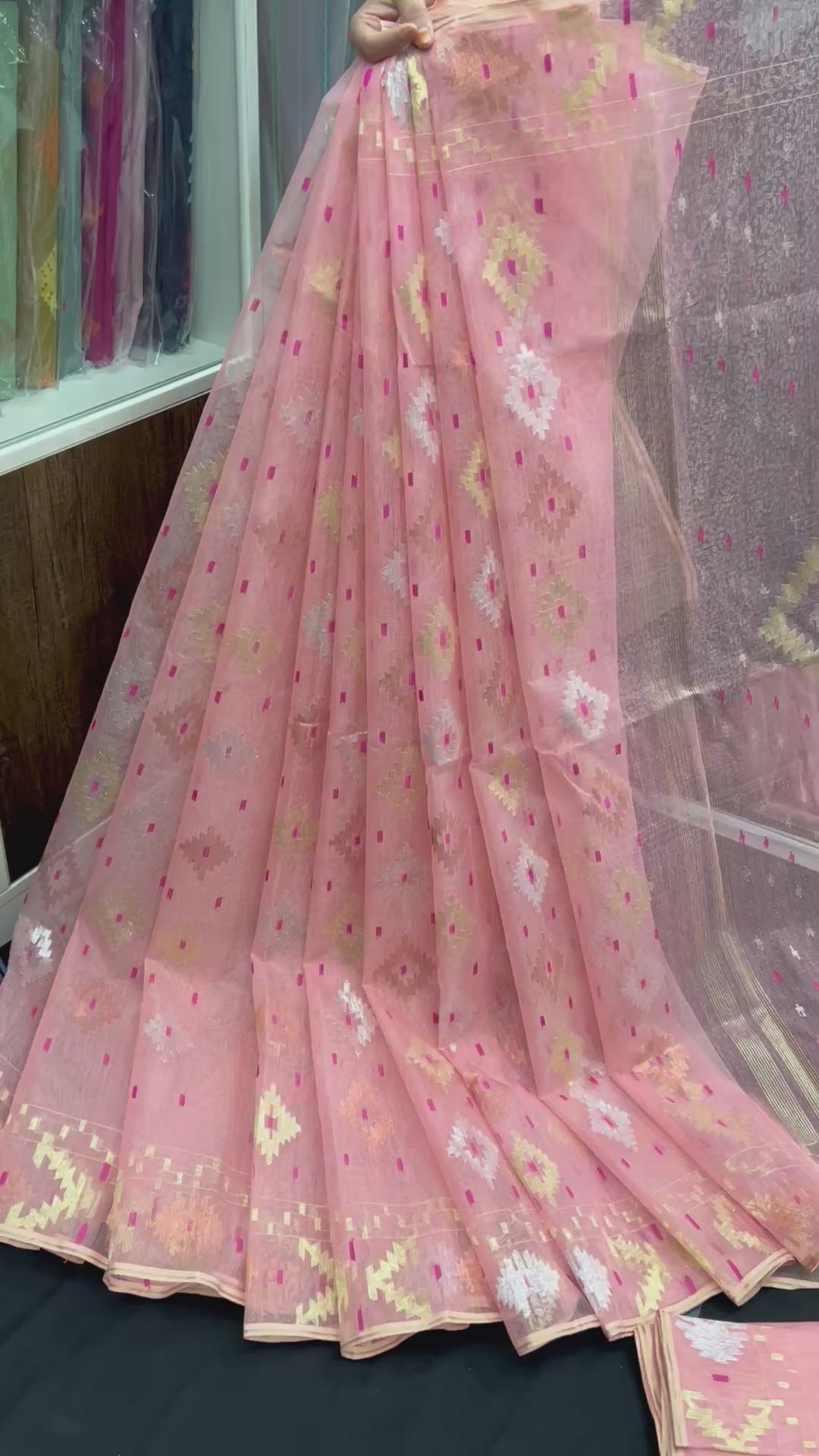 Original Handloom Dhakai Jamdani