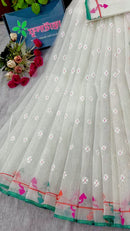 White jamdani