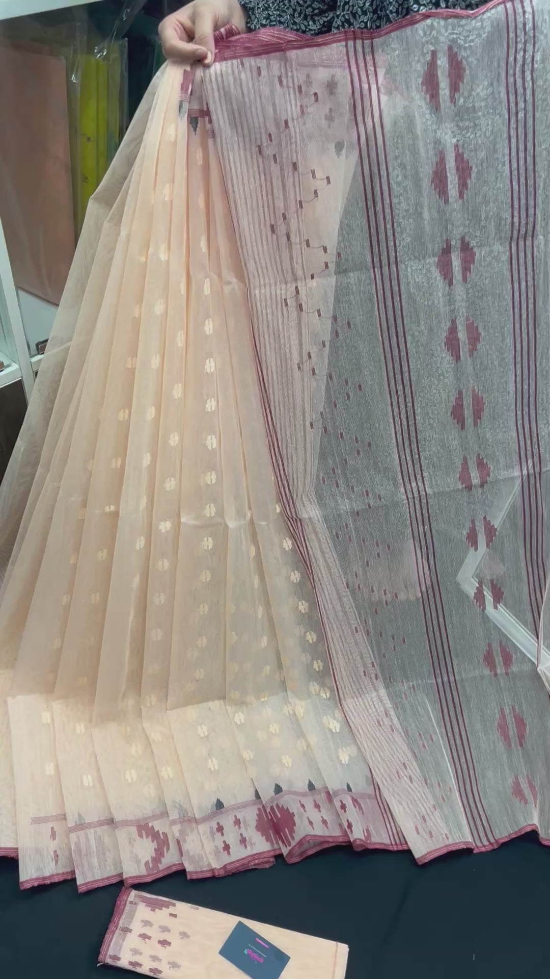 Original Handloom Dhakai Jamdani